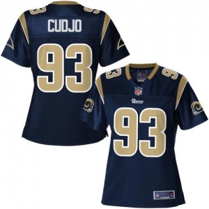 Pro Line Women's St. Louis Rams Jermelle Cudjo Team Color Jersey