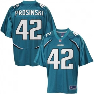 Pro Line Men's Jacksonville Jaguars Chris Prosinski Team Color J