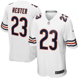 Nike Devin Hester Chicago Bears Game Jersey - White