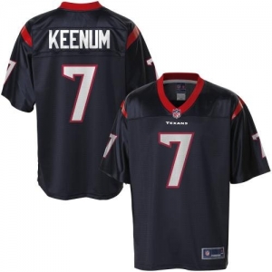 Pro Line Men's Houston Texans Case Keenum Team Color Jersey