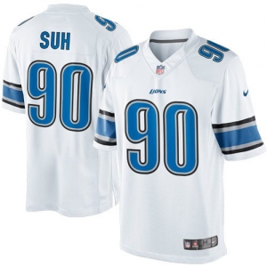 Nike Ndamukong Suh Detroit Lions The Limited Jersey - White