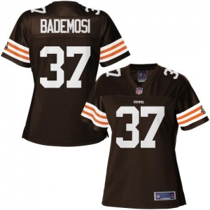 Pro Line Women's Cleveland Browns Johnson Bademosi Team Color Je