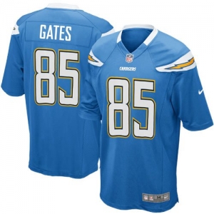 Nike Antonio Gates San Diego Chargers Youth Game Jersey - Powder