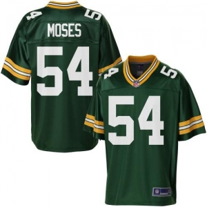 Pro Line Men's Green Bay Packers Dezman Moses Team Color Jersey