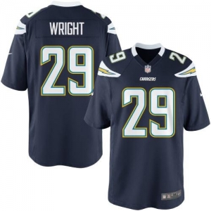 Nike Youth San Diego Chargers Shareece Wright Team Color Game Je