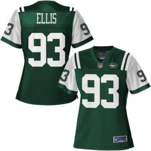 Pro Line Women's New York Jets Kenrick Ellis Team Color Jersey