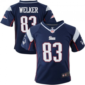 Nike Wes Welker New England Patriots Toddler Game Jersey - Navy