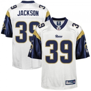 Reebok Steven Jackson St. Louis Rams Replica Jersey - White