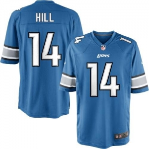 Nike Youth Detroit Lions Shaun Hill Team Color Game Jersey