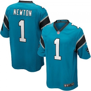 Nike Cam Newton Carolina Panthers Game Jersey - Panther Blue