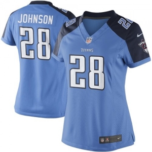 Nike Chris Johnson Tennessee Titans Ladies Limited Jersey - Ligh