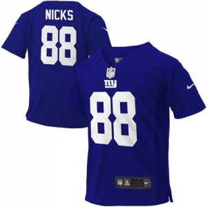 Nike Hakeem Nicks New York Giants Infant Game Jersey - Royal Blu