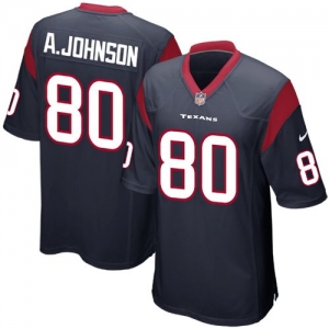 Nike Andre Johnson Houston Texans Youth Game Jersey - Navy Blue