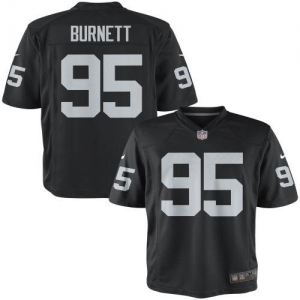 Nike Youth Oakland Raiders Kaelin Burnett Team Color Game Jersey