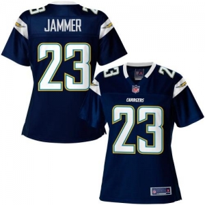 Pro Line Women's San Diego Chargers Quentin Jammer Team Color Je