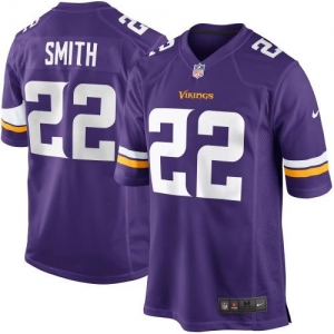 Nike Harrison Smith Minnesota Vikings New 2013 Game Jersey - Pur