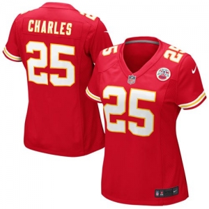 Nike Jamaal Charles Kansas City Chiefs Women's Game Jersey - Red