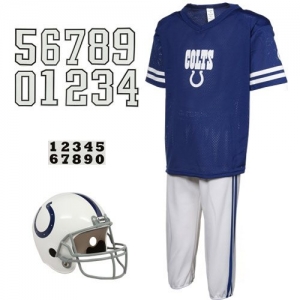 Indianapolis Colts Youth Royal Blue Deluxe Team Uniform Set