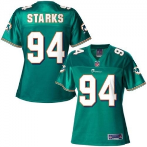 Pro Line Women's Miami Dolphins Randy Starks Team Color Jersey