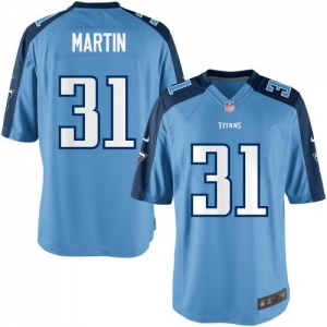 Nike Youth Tennessee Titans MarkMartin Team Color Game Jersey