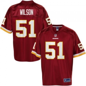 Pro Line Men's Washington Redskins Chris Wilson Team Color Jerse