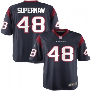 Nike Youth Houston Texans Phillip Supernaw Team Color Game Jerse