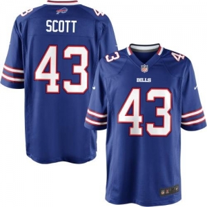 Nike Youth Buffalo Bills Bryan Scott Team Color Game Jersey