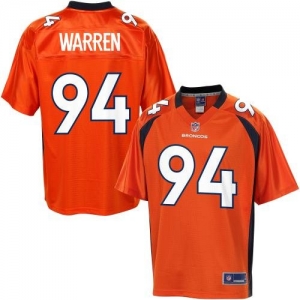 Pro Line Men's Denver Broncos Ty Warren Team Color Jersey