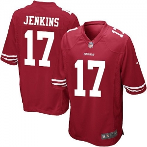 Nike A.J. Jenkins San Francisco 49ers Youth Game Jersey - Scarle