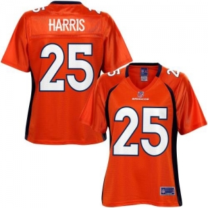 Pro Line Women's Denver Broncos Chris Harris Team Color Jersey