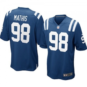 Nike Robert Mathis Indianapolis Colts Youth Game Jersey - Royal