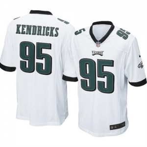 Nike Philadelphia Eagles Mychal Kendricks Game Jersey - White