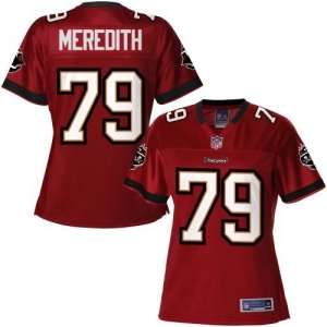 Pro Line Women's Tampa Bay Buccaneers Jamon Meredith Team Color