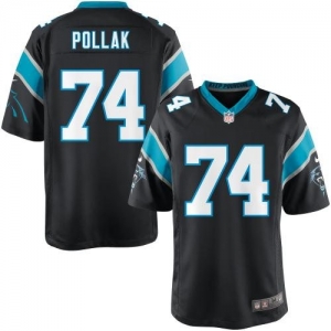 Nike Youth Carolina Panthers Mike Pollak Team Color Game Jersey