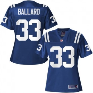 Pro Line Women's Indianapolis Colts Vick Ballard Team Color Jers