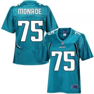 Pro Line Women's Jacksonville Jaguars Eugene Monroe Team Color J