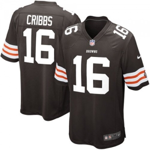 Nike Josh Cribbs Cleveland Browns Game Jersey - Brown