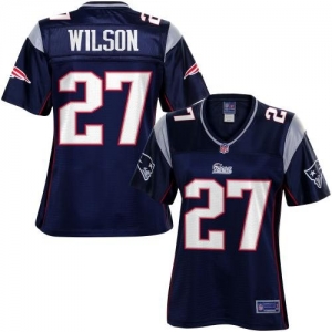 Pro Line Women's New England Patriots Tavon Wilson Team Color Je