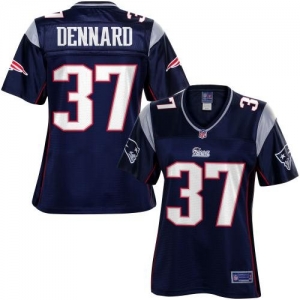 Pro Line Women's New England Patriots Alfonzo Dennard Team Color