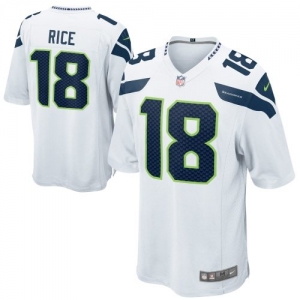 Nike Sidney Rice Seattle Seahawks Youth Game Jersey - White