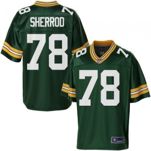 Pro Line Men's Green Bay Packers Derek Sherrod Team Color Jersey