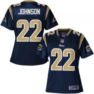 Pro Line Women's St. Louis Rams Trumaine Johnson Team Color Jers