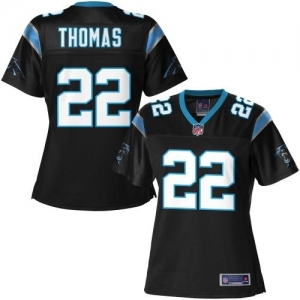 Pro Line Women's Carolina Panthers Josh Thomas Team Color Jersey