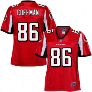 Pro Line Women's Atlanta Falcons Chase Coffman Team Color Jersey