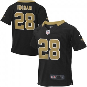 Nike Mark Ingram New Orleans Saints Toddler Game Jersey - Black