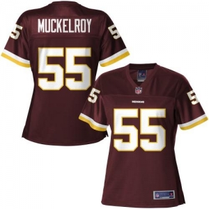 Pro Line Women's Washington Redskins Roddrick Muckelroy Team Col