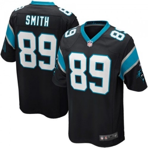 Nike Steve Smith Carolina Panthers Youth Game Jersey - Black