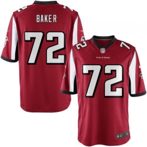 Nike Youth Atlanta Falcons Sam Baker Team Color Game Jersey