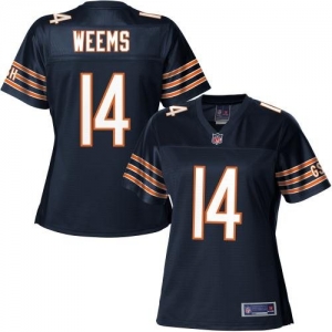 Pro Line Women's Chicago Bears Eric Weems Team Color Jersey