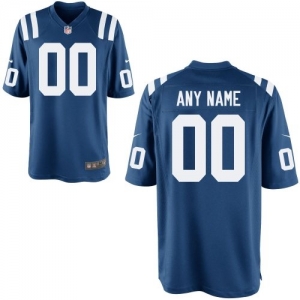 Nike Men's Indianapolis Colts Customized Team Color Game Jersey